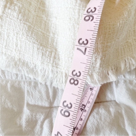 NWT J.CREW White Tweed Shift Dress Size 4 - Picture 5 of 10